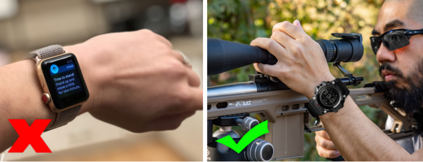 elite tact smartwatch test